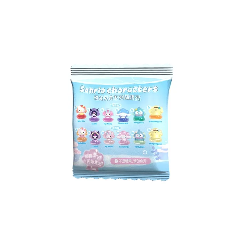 Moetch Sanrio Charaktere Blind Box Spielzeug Perlmutt-Glühserie Anime-Figur My Melody Kuromi Puppen-Spielzeug – Detail 2