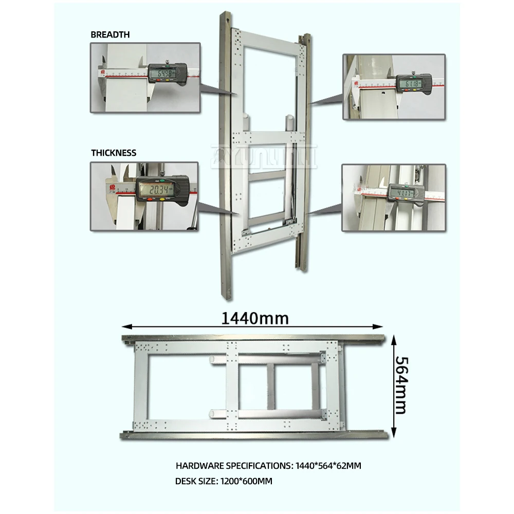 Wandgemonteerde tafelbeslag Wandgemonteerde klaptafelaccessoires Multifunctionele onzichtbare klaptafel voor kleine appartementen