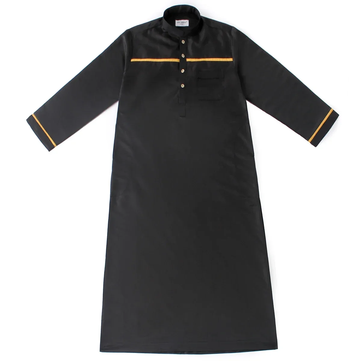 Medio Oriente Uomini Arabi Saudita Uomini Dishdasha Thoub Abbigliamento Musulmano Abito Lungo Caftano Abaya Eid Dubai Islamico Jubba Thobe Abito Caftano