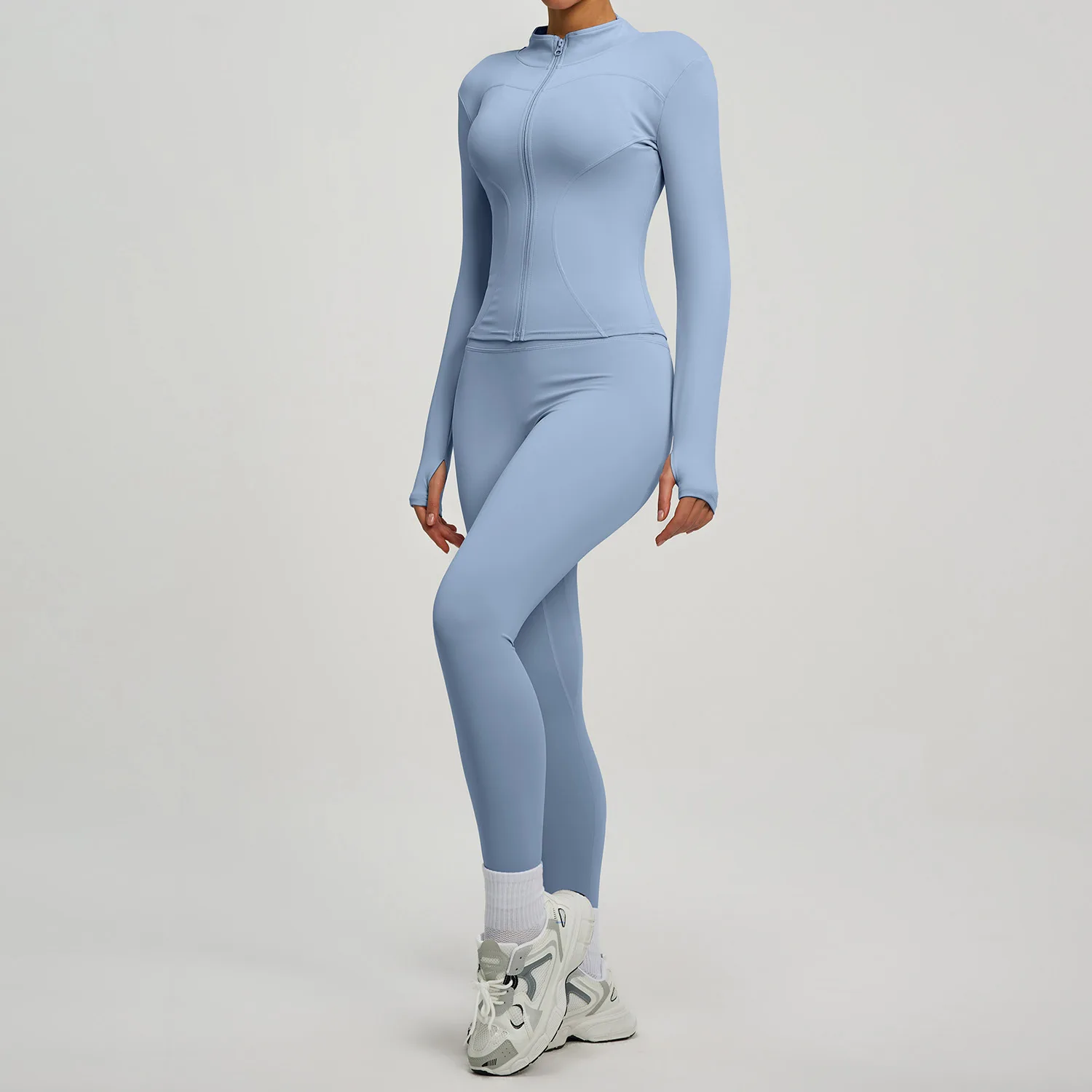 

Женский спортивный костюм для бега, комплект из двух предметов для йоги, костюм для фитнеса