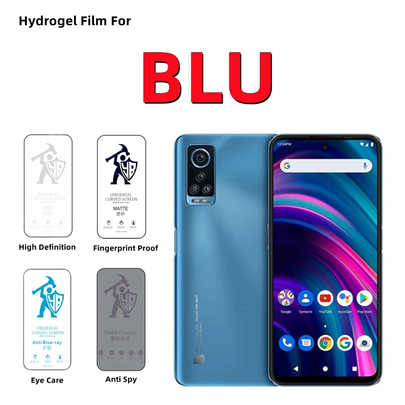 2Pcs Hd Hydrogel Fi…