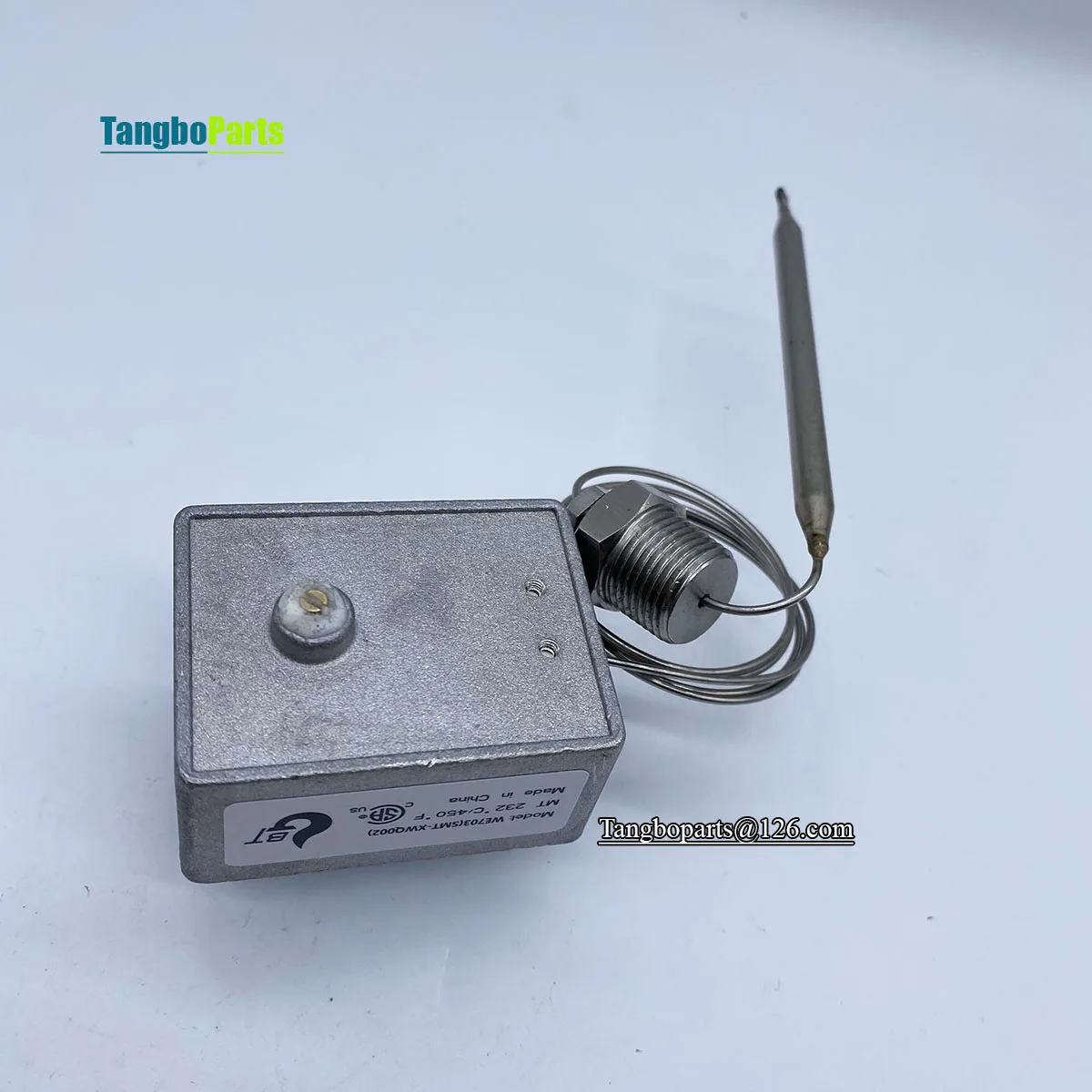 Fryer Spare Parts High Limit Switch 232℃ 450℉  3/8