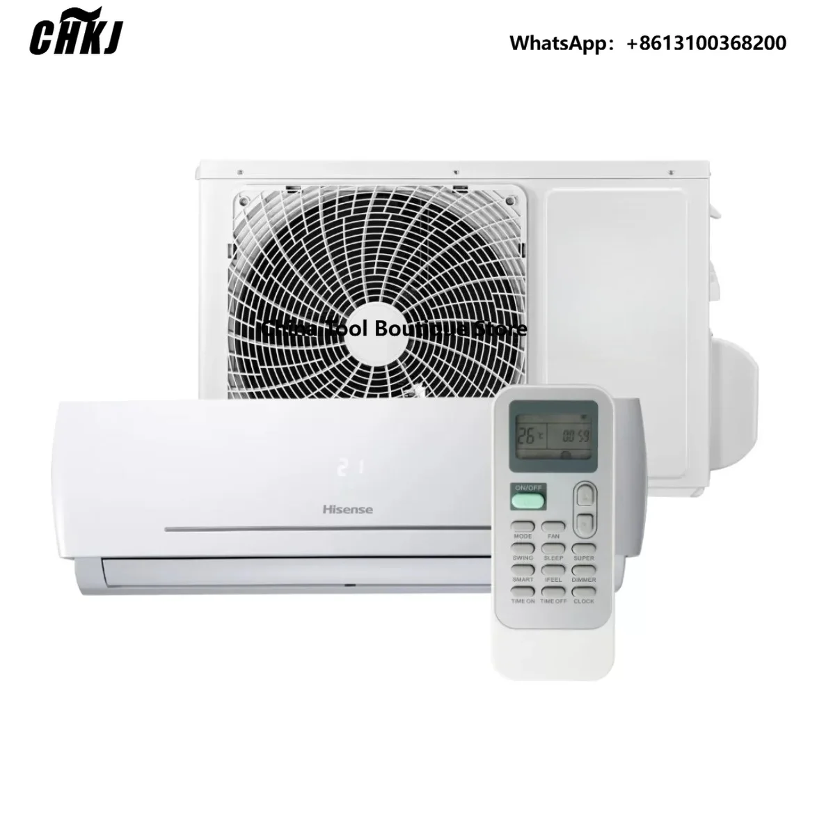 1.5hp/12000btu Inverter Split Type air Conditioner Mini R32 Gas Home Use Energy Saving AC