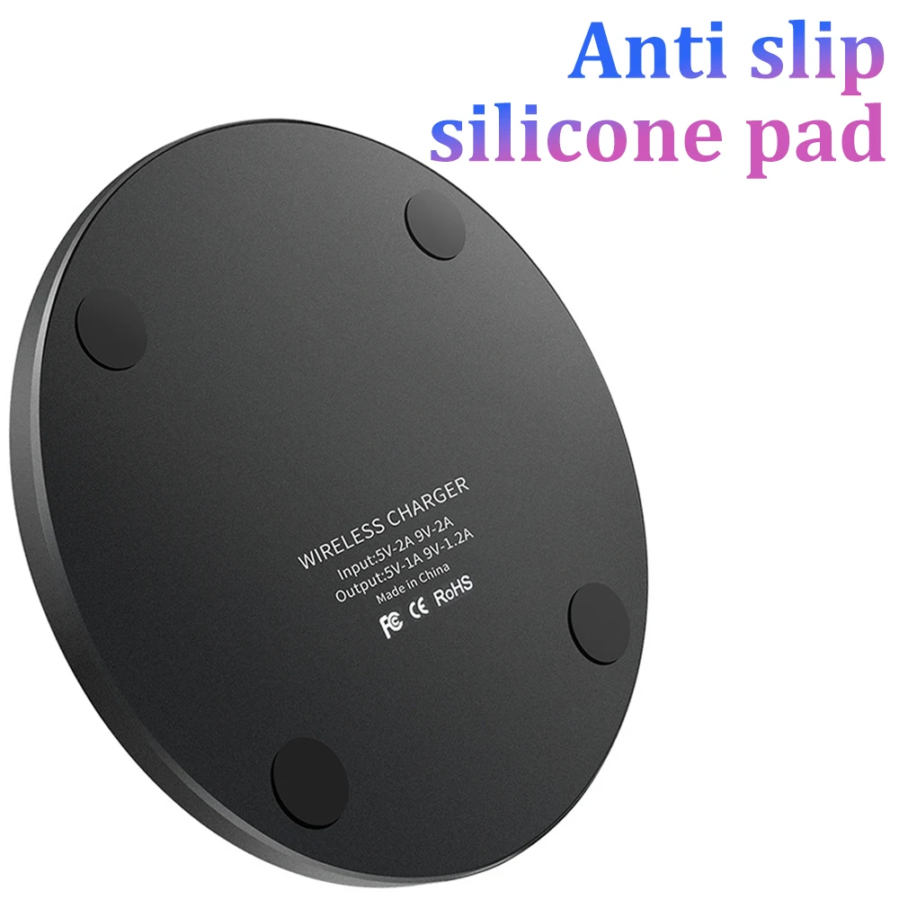 35W Fast Wireless Chargers USB Type-C Wireless Charging Pad For Mobile Phone Aluminum Alloy desktop Quick Charger