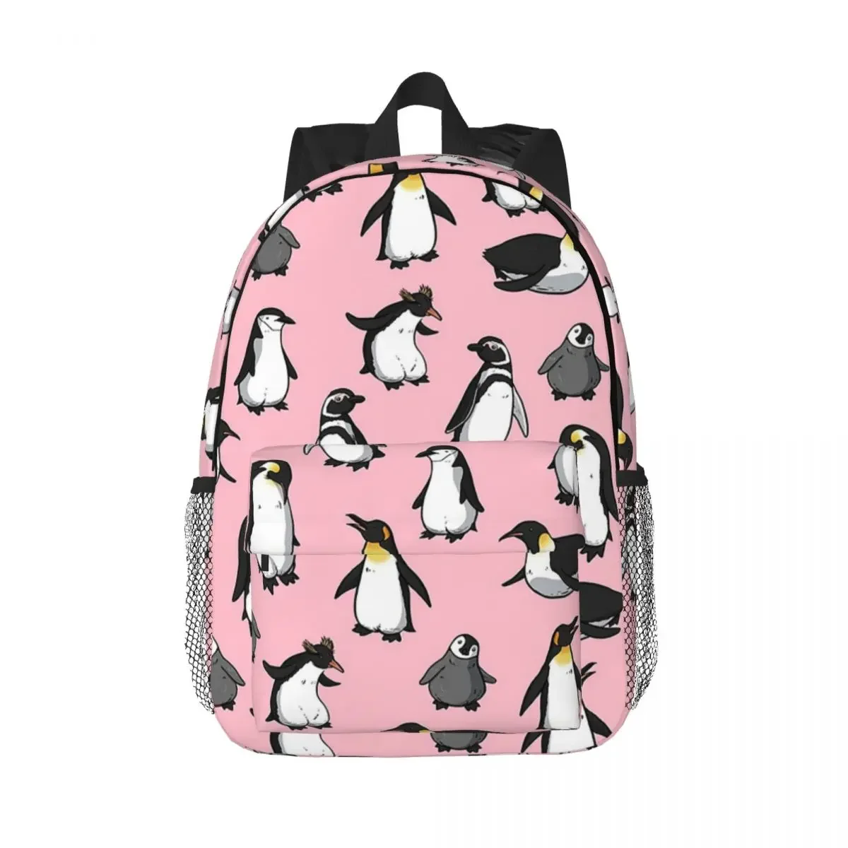 

Cute Penguin Pattern Backpacks Teenager Bookbag Cartoon Children School Bags Laptop Rucksack Shoulder Bag Large Capacity