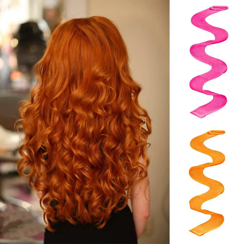 12/24Pcs 25/45/65CM No Heat Wavy Curler with Styling Hook Long Medium Short Curls Hair Roller Wave Formers Curling Tools