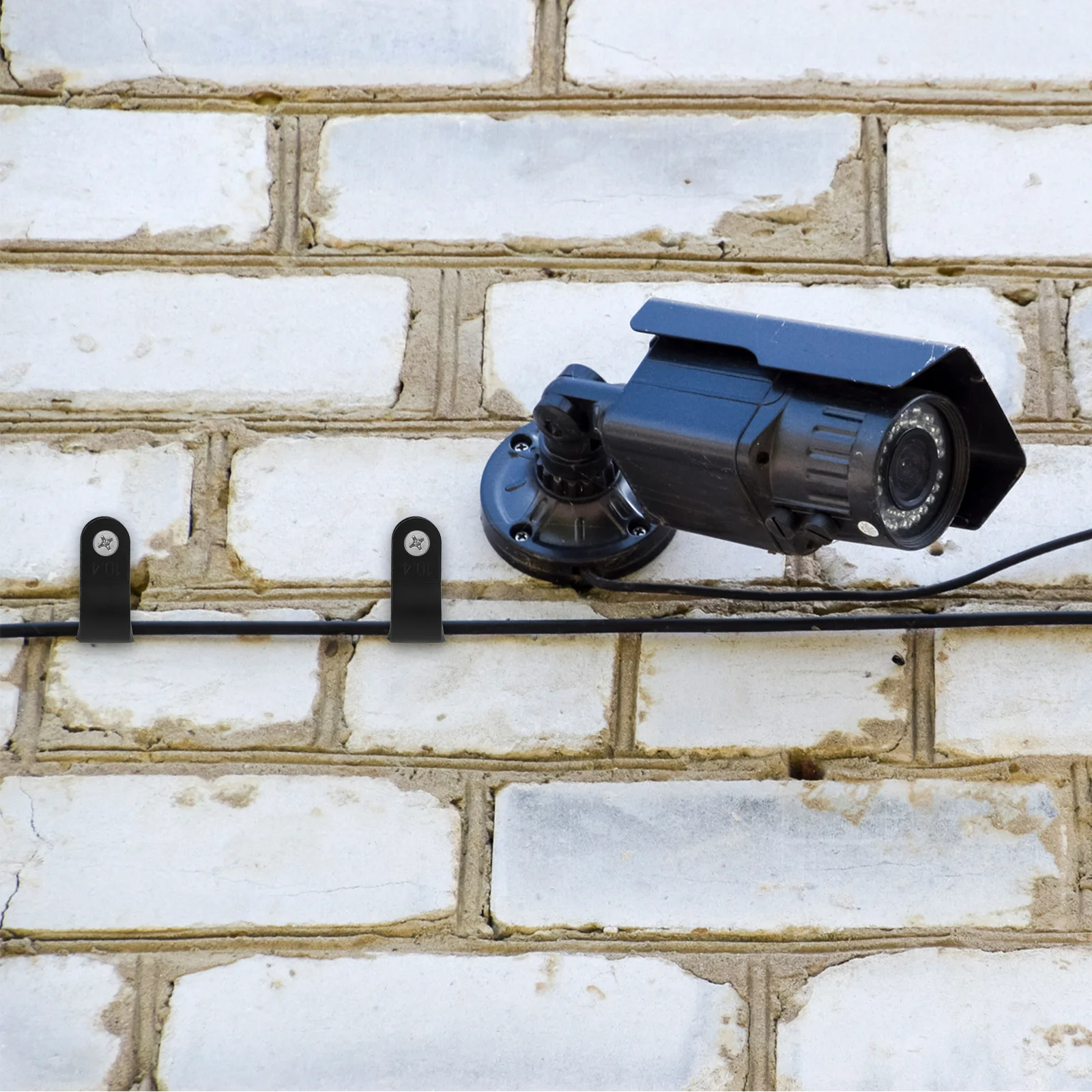 

1000Pcs Cord Management Clips Cable Fixing Clamps for Home Use Easy Install Wire Organizer Clips for Cables and Electrical