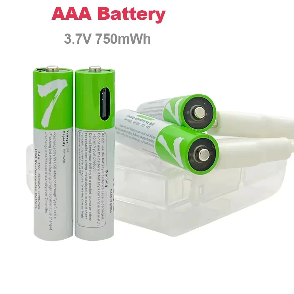 1.5V Aaa 750Mwh Rec…