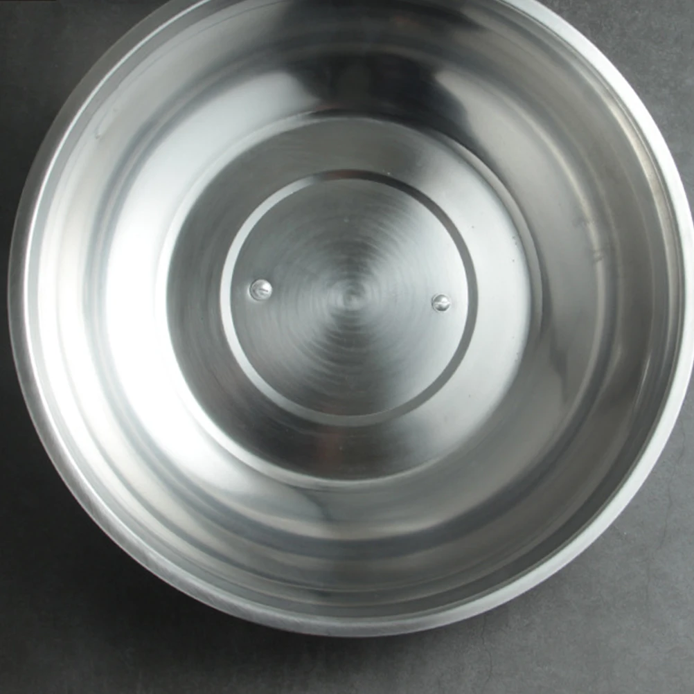 

Higher The Lid of Pot Kitchen Gadget Cover Cooking Tool Silver Anti Oil Splashing