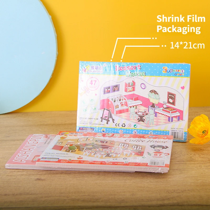 世界的に有名なアーキテクチャ3Dフローティングパズル、DIY幼児時代の教育、インテリジェンス紙のおもちゃ、知的おもちゃ