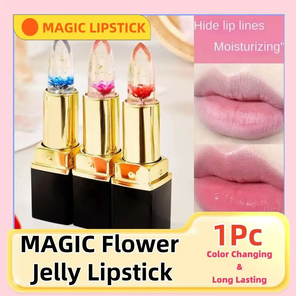 

1Pc Magic Lipstick Color Changing Long Lasting Lipstick Waterproof Red Lip Stick Lip Plumper Lovely Girl Makeup Cosmetics