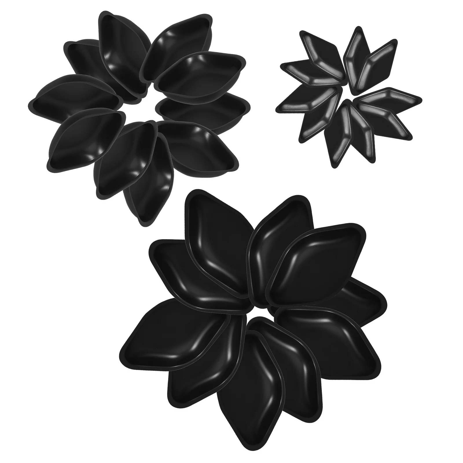 

30Pcs Plastic Weigh Boats Stackable Lab Scale Trays for Accurate Powder Liquid Solid Weighing Epoxy Mixing Weighing Boats Small