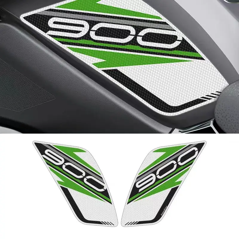 For Kawasaki Z900 Z 900 2017-2022 Motorcycle Side Tank Pad Protection Non-slip stickers