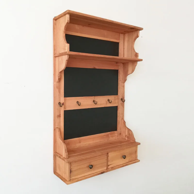 Furniture for small-sized apartments wood hanging cabinet wall cabinet creative teacup tea set baffle