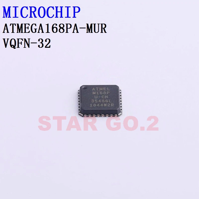 

2PCSx ATMEGA168PA-MUR VQFN-32 MICROCHIP Microcontroller