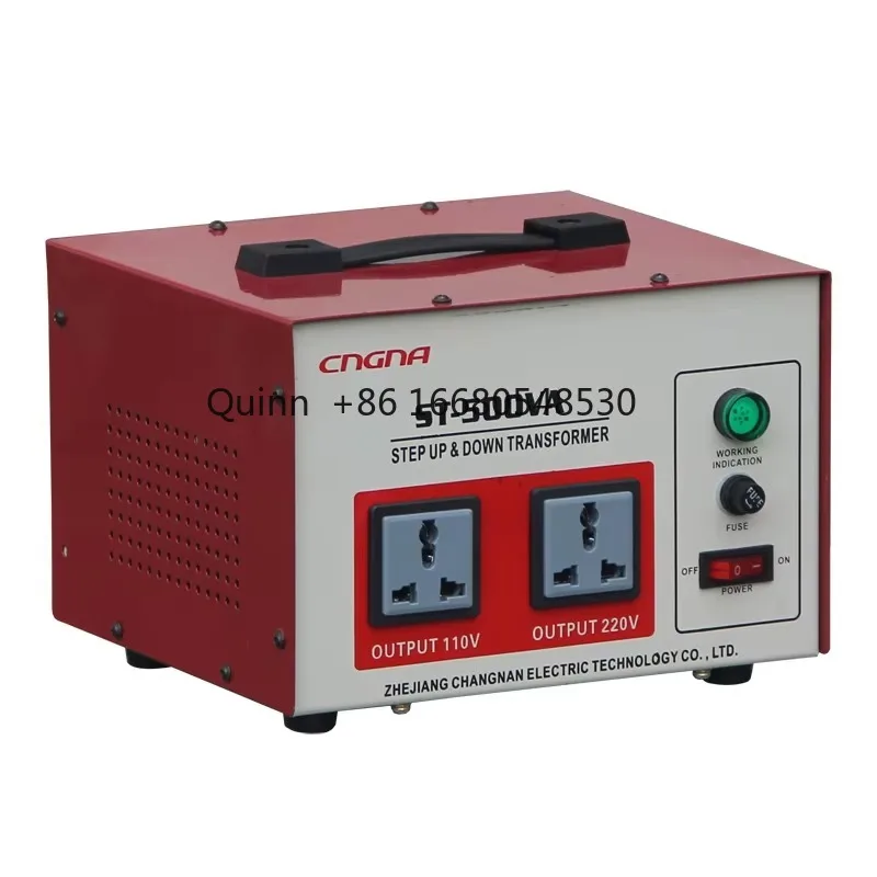 9PHot Product High-Precision 1500VA to 5000VA Single-Phase Power Transformer 220V/110V Step-Up & Down Voltage Converter
