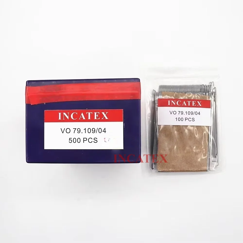 500 peças agulha de tricô incatex vo 79.109/04 para máquina de tricô chinesa shima seiki agulha 8g