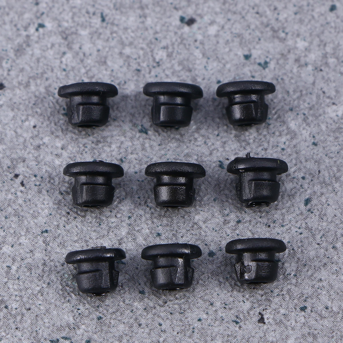 

100pcs Silicone Machine Needle Grommets For Tattoo Equipment Durable Replacement Black Long Lasting With Needle Nipple Function