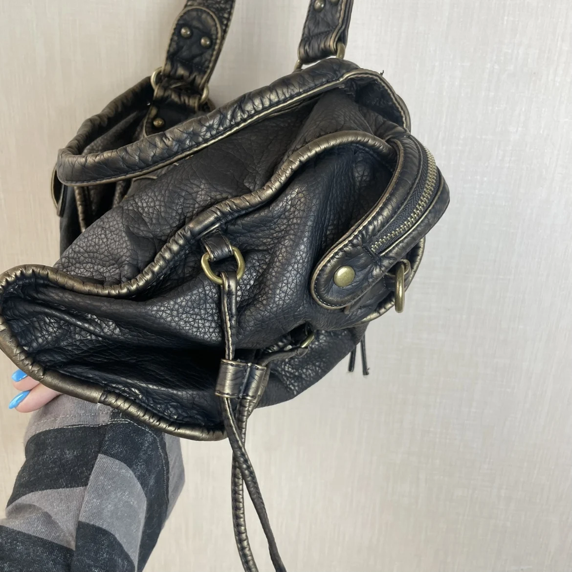 Designer Brand Large Capacity Motorcycle Bag Retroshoulder Crossbody Tote Bags for Women Сумка Женская