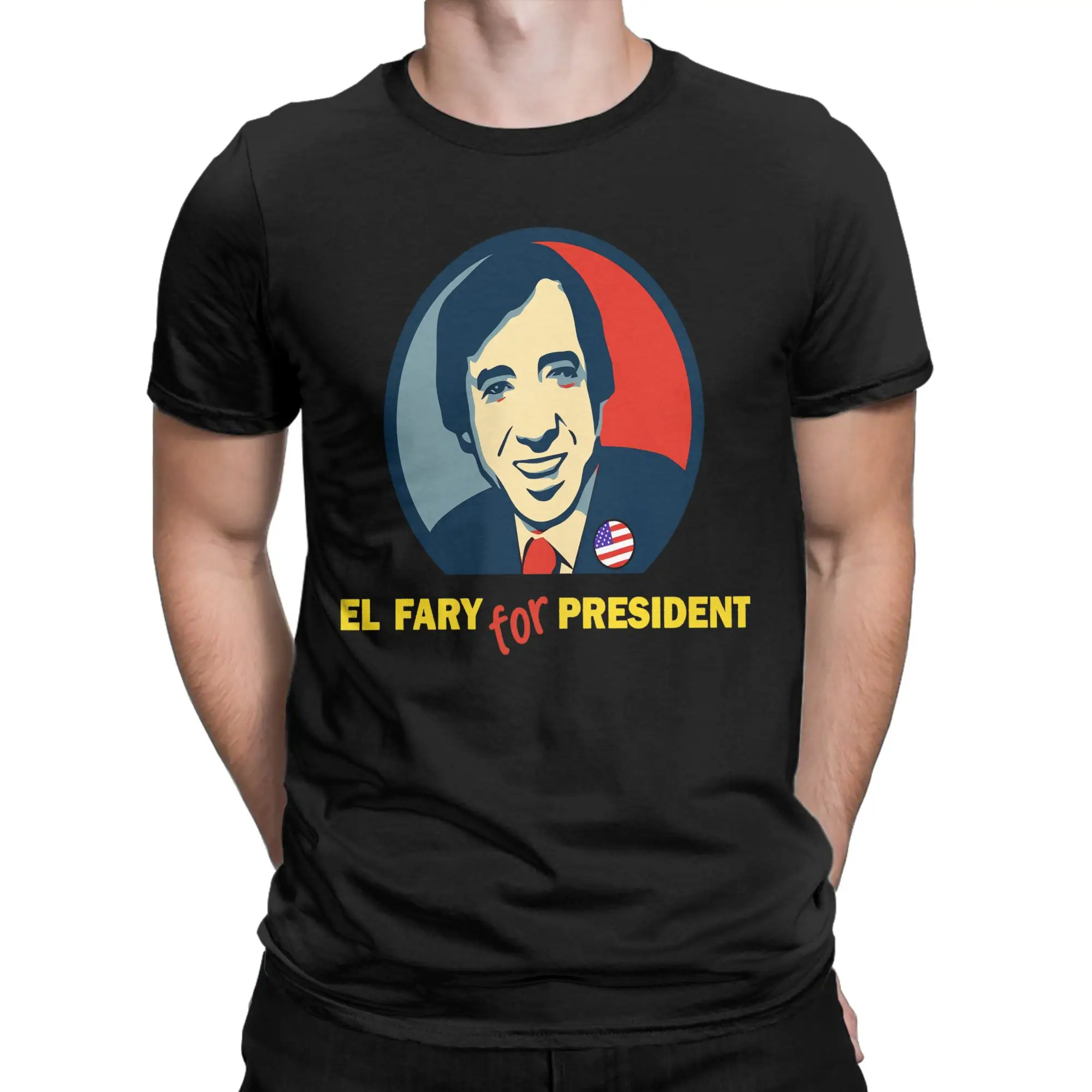 Camiseta para hombre El Fary, camisetas de algodón con retrato del cantante español, camiseta de manga corta con cuello redondo, Idea de regalo