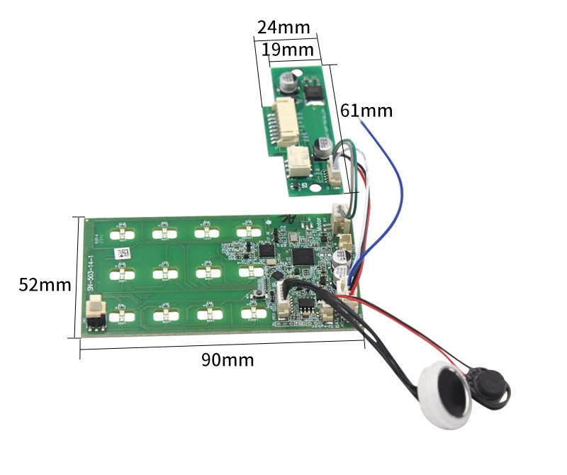 il modulo relè interruptor de control de acceso TTLOCK con la aplicación del teléfono móvil NFC/impronta digitale/scance la tarjeta IC/mode de las