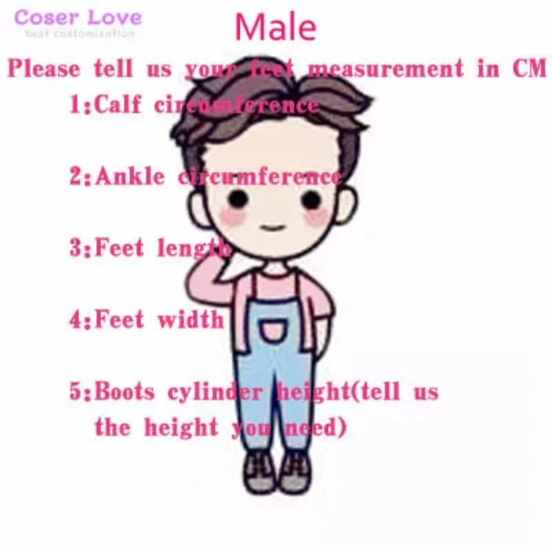 

CyD.Gray-man Allen Walker Cosplay Shoes Boots Carnival Halloween Christmas Shoes