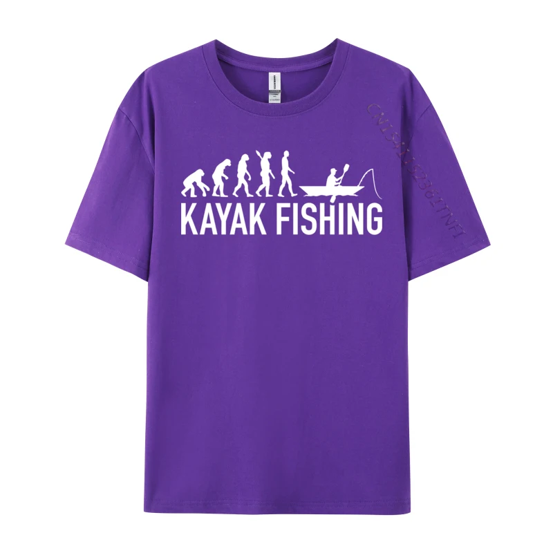 Kayak Fishing Evolution Newest Man T Shirt Kawaii Pomegranate Heartbeat Geek Tops & Tees Cotton Tops T Shirt