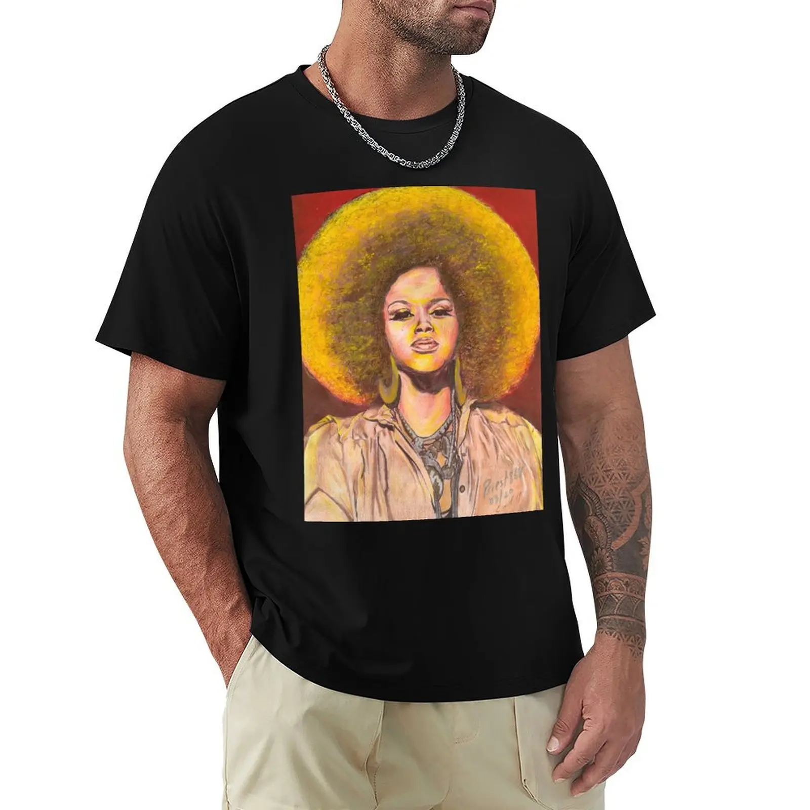 

Who Is Jill Scott T-Shirt Short sleeve tee anime stuff cheap stuff vintage clothes Men's clothing