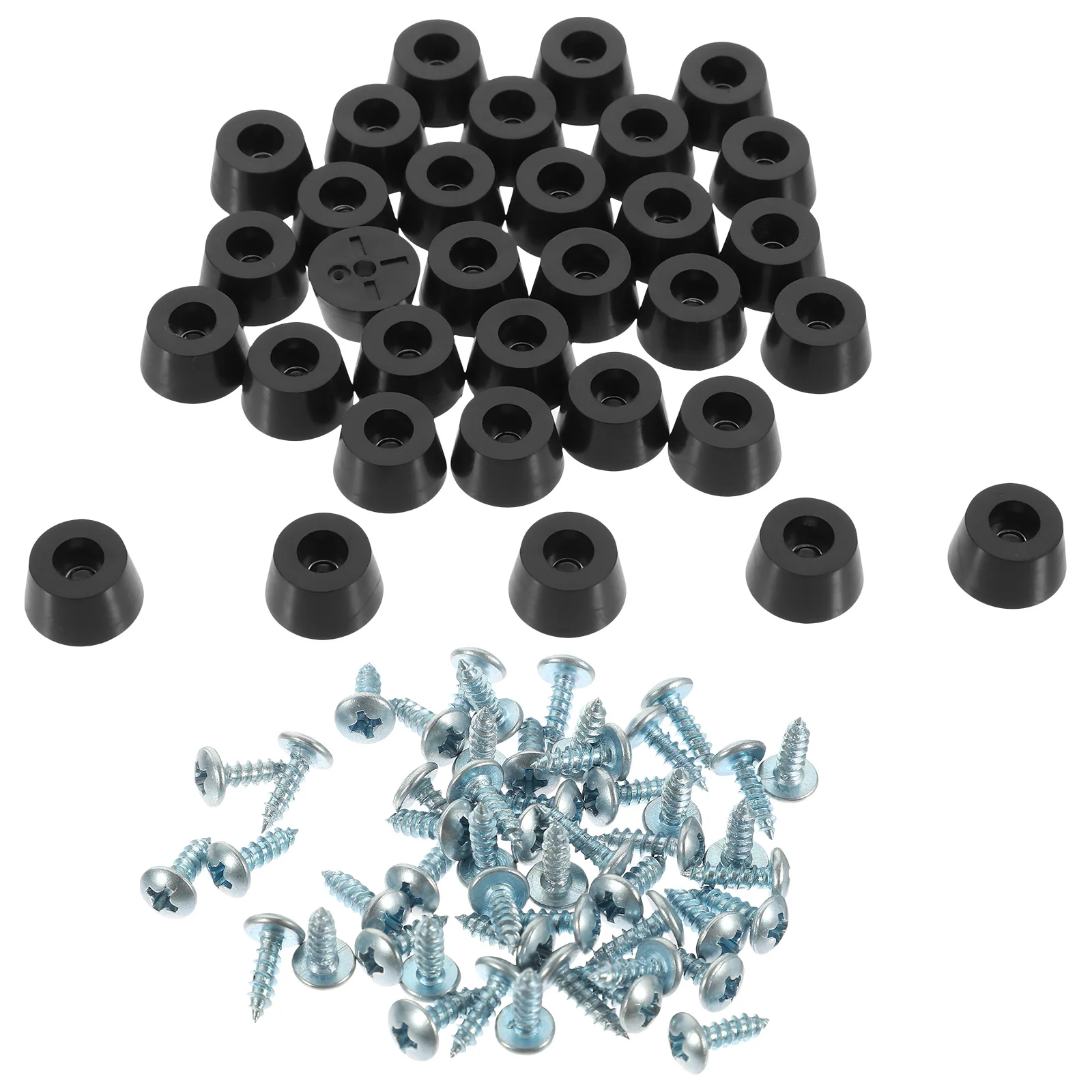 60 قطعة أقدام أثاث عدم الانزلاق منصات المطاط كرسي الساق حماة الجدول منصات القدم المضادة للانزلاق الحد من الضوضاء كرسي قدم حماة