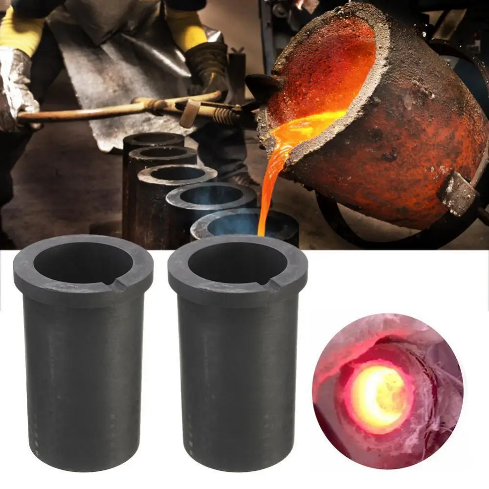 3kg Graphite Crucible Gold Silver Melting Crucible Cup