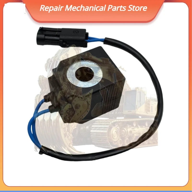 

Катушка электромагнитного клапана 12 В для деталей строительной техники двигателя Sany Sy55 Sy60c