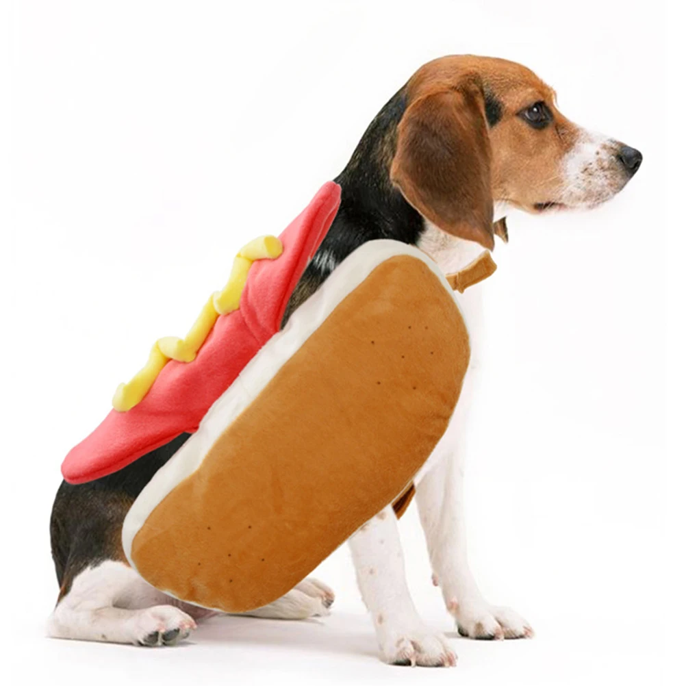 

1pc Pet Transformation Costume Lightweight Festive Dog Cat Outfit Puppy Warm Clothes Wearable Design Soft Material