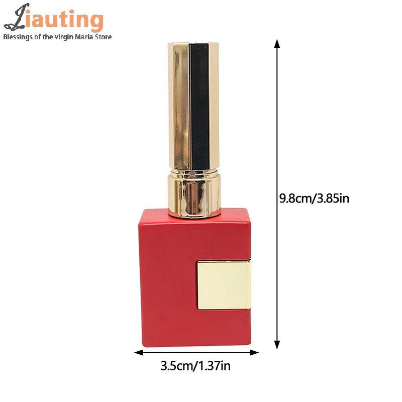 1Pcs 12ml Nail Polish Bottle Cosmetic Glass Bottle Sub-bottle Cosmetic Jar Nail Beauty Oil Packaging Bottle Cosmetic Container