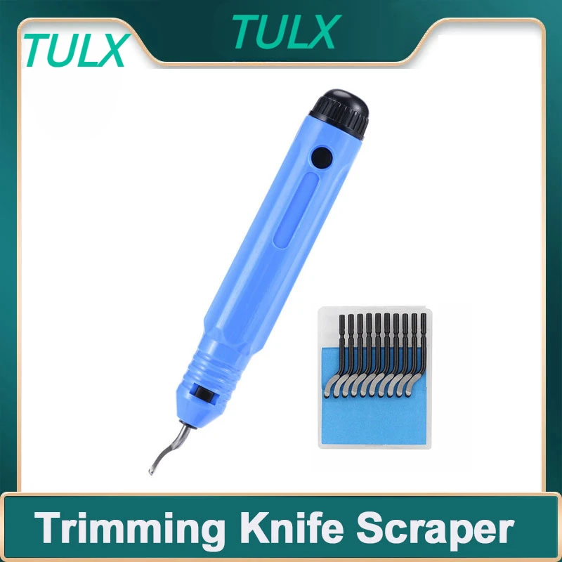 

Trimming Knife Scraper Deburring Tool Deburring Cutters Set Burr Remover Hand Tool for Wood Plastic Aluminum Copper and Steel