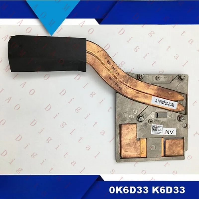 

Радиатор видеокарты для Dell M6800 NV, K6D33 0K6D33 AT0W20020AL