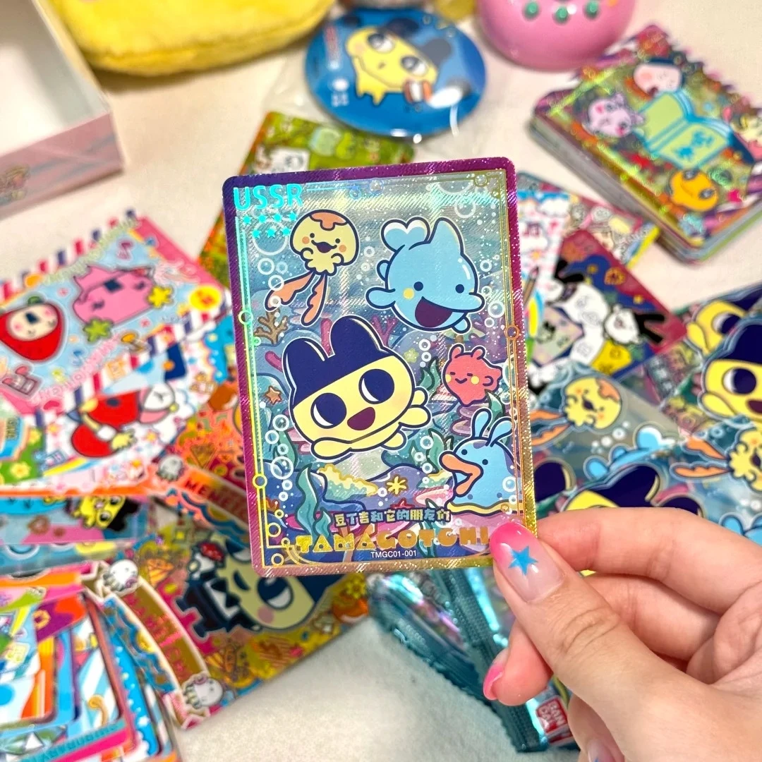 

Genuine Bandai Tamagotchi Paradise Series Happy Cards Toy (1 Box Of 20 Packs)Gift Toy Collection Cards In Stock