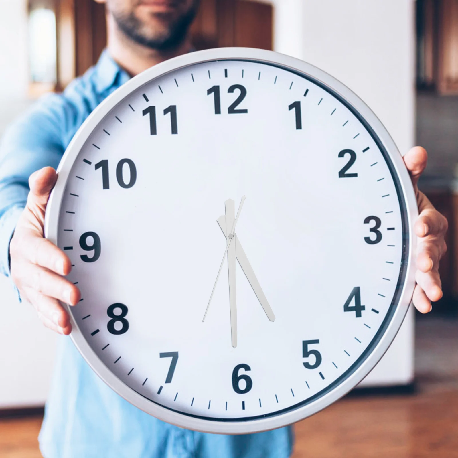 

Mute Movement Plastic Hands Silent Wall Clock Mechanism Diy Replacement Part Large Size Quiet Clock Accessory For Home Office