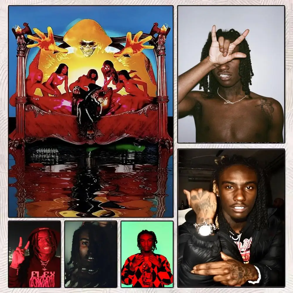 

Rapper O-OsamaSon Cool Poster HD Art Mural Wallart Poster for Home Room Decoration DIY Vintage Print Decor