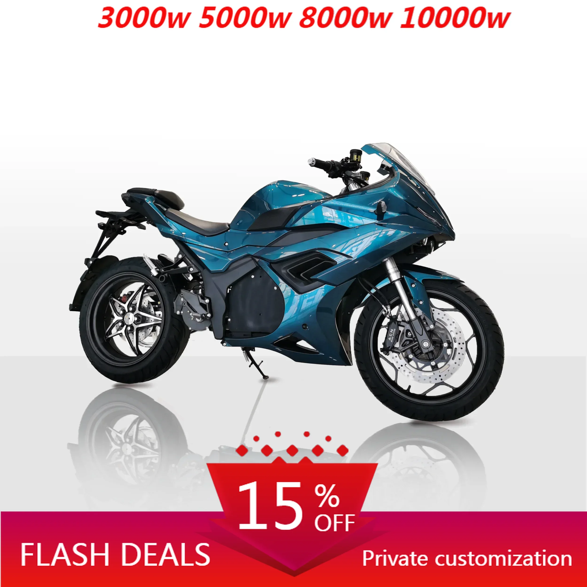 

Xili LEGOU Large Power 8000W Powerful 140KM/H Fast Electric Motorcycle With Good RCS Brembo