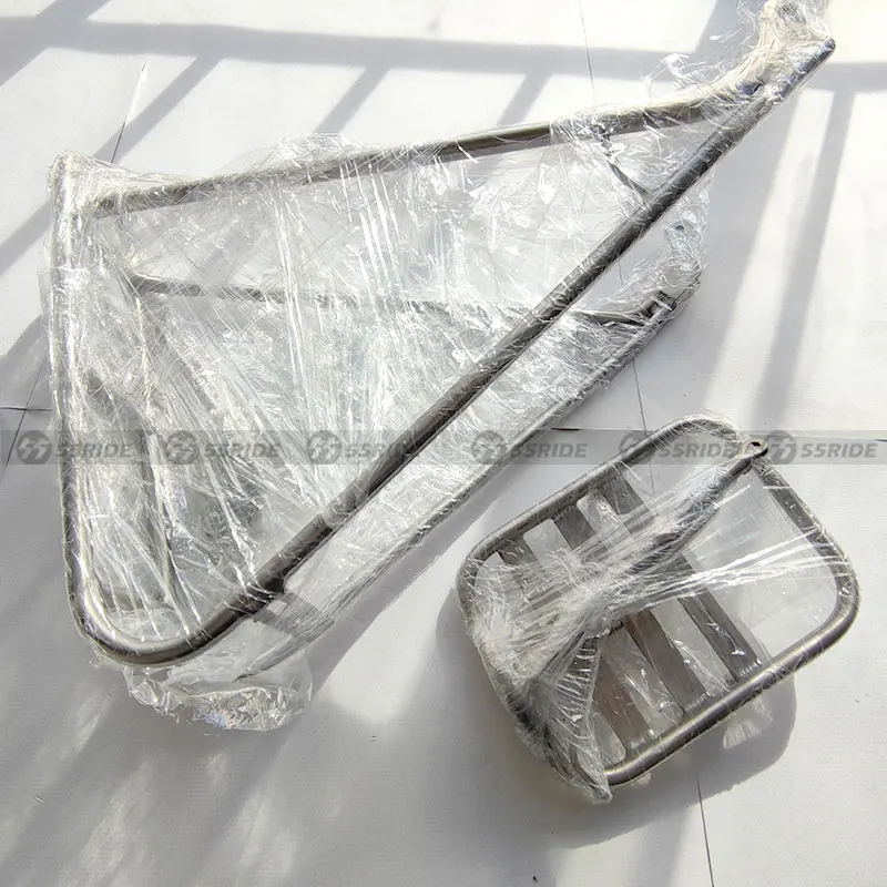 GR9 ที่วางกระเป๋าจักรยานโลหะผสมไทเทเนียม, อุปกรณ์ปั่นจักรยาน, ที่วางแร็คหลังจักรยานเสือหมอบ