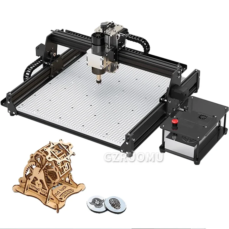 500W CNC Router Machine ,CNC Wood Router 3 Axis Metal Milling Machine for Engraving Carving Wood Acrylic MDF PCB Plastic