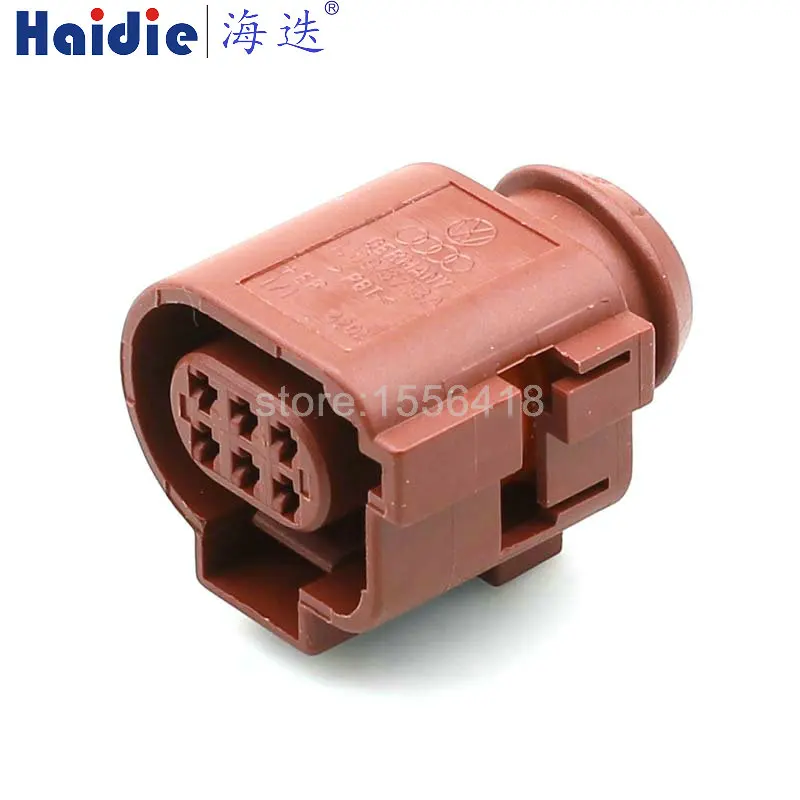 1-20sets 6pin cable wire harness connector housing plug connector 1J0973713A