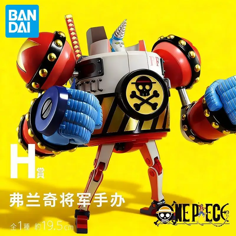 

Bandai Original Banpresto One Piece Franky H Prize Action Figures In Stock Pvc Anime Statues Model Dolls Kids Toys Festival Gift