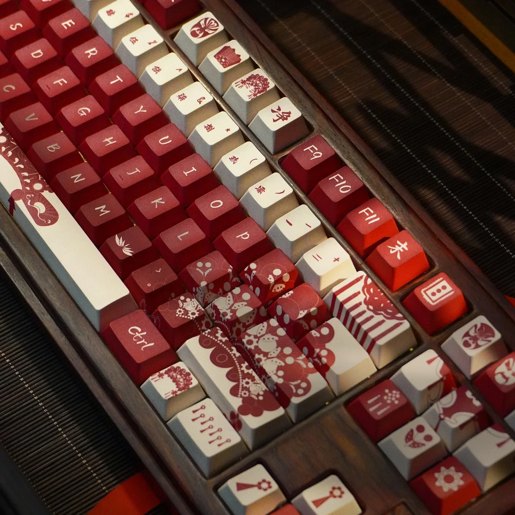 Keycap Peking Opera five-sided sublimation 140 keys new original height PBT material mechanical keyboard