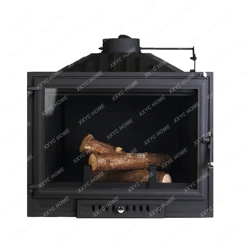 Fireplace Core Real Fire Household Double Burning Firewood Heating Modern Cast Iron Embedded