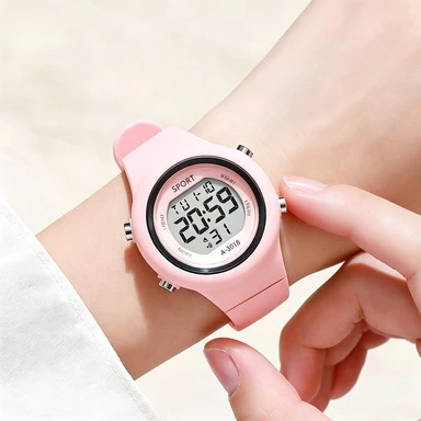 

Kids LED Digital Sports Watch, Waterproof Silicone Wristwatch for Boys Girls, Children's Gift