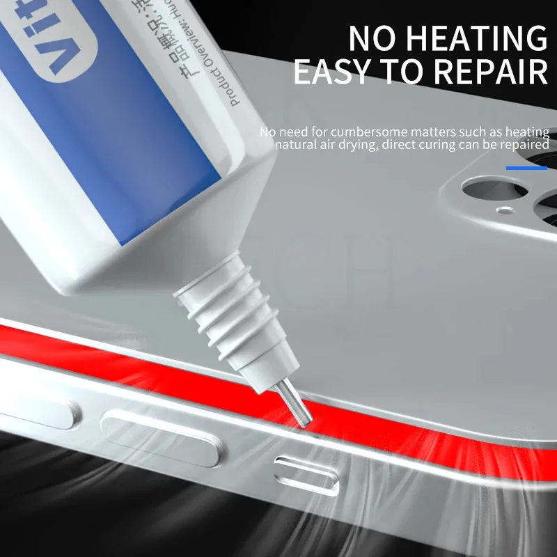 MaAnt-Herramienta de reparación adhesiva multiusos para Iphone, Ipad, Samsung, cubierta trasera de teléfono móvil, pantalla táctil LCD, pegamento 6002, 50ML