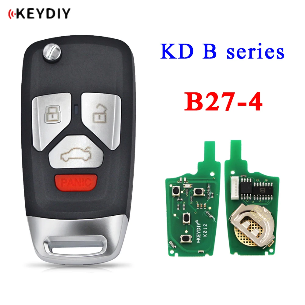 

KEYDIY B Series B27-4 B26-3+1 3+1 Button Universal KD Remote Control for KD200 KD900 KD900+ URG200 KD-X2 Mini KD for Audi Style