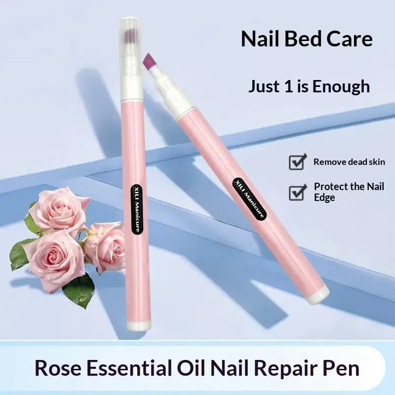 【Nice】Nail Care Pen Hydrating Anti-Dead Skin Barb Nail Care Oil Pen Repair Nail Damage Cuticle Remover Nail Care Manicure Tool