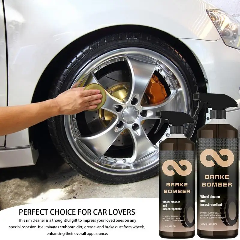 

Wheel Cleaner Car Detailing Brake Dust Remover Rim And Tire Cleaner Powerful And Safe Auto Wheel Cleaner Spray For Aluminum Rims